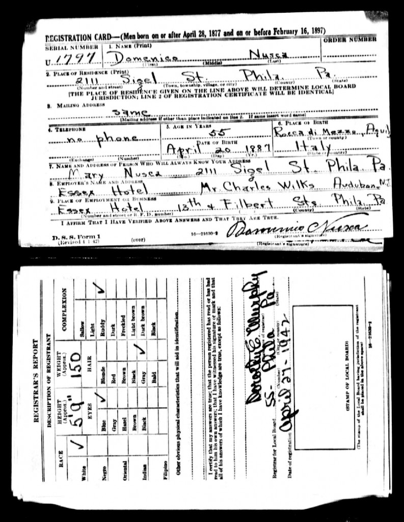 ww2registration_domeniconusca_pa